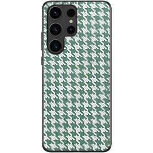 Чохол для Samsung Galaxy S25 Ultra Зелений TPU+PC Grid