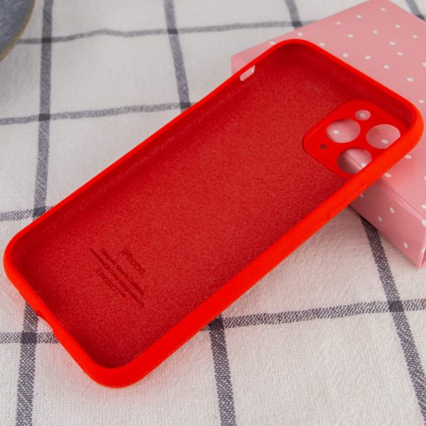 Чохол для iPhone 12 Pro Max Червоний Silicone Case Full Camera Protective - Зображення 2