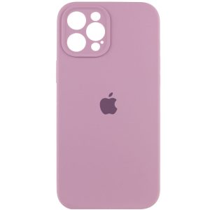 Чохол для iPhone 12 Pro Max Ліловий Silicone Case Full Camera Protective