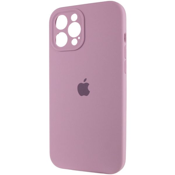 Чохол для iPhone 12 Pro Max Ліловий Silicone Case Full Camera Protective - Зображення 3