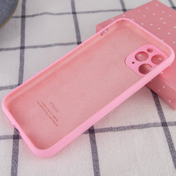Чохол для iPhone 12 Pro Max Рожевий Silicone Case Full Camera Protective - Зображення 2