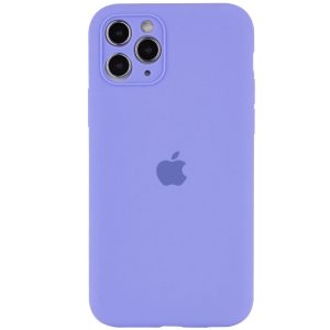Чохол для iPhone 12 Pro Max Фіолетовий Silicone Case Full Camera Protective