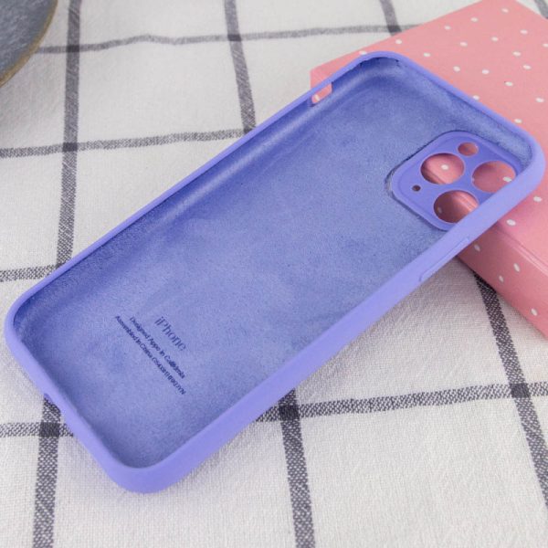 Чохол для iPhone 12 Pro Max Фіолетовий Silicone Case Full Camera Protective - Зображення 2