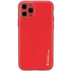 Шкіряний чохол для Apple iPhone 11 Pro Червоний Xshield