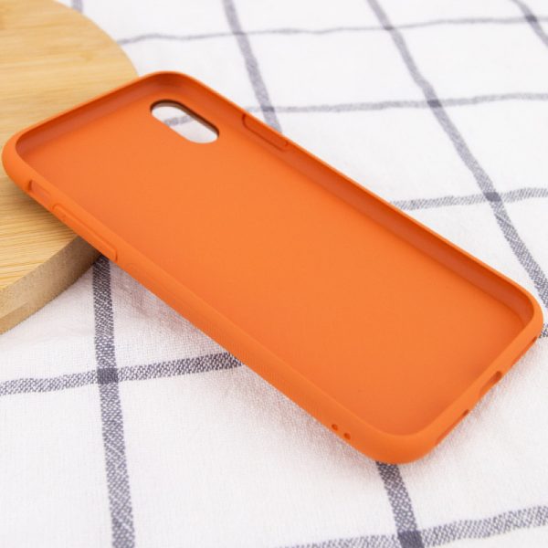 Шкіряний чохол для Apple iPhone XR Помаранчевий Xshield - Зображення 4