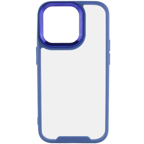 Чохол для iPhone 14 Pro Max Синій TPU+PC Lyon Case - Зображення 2