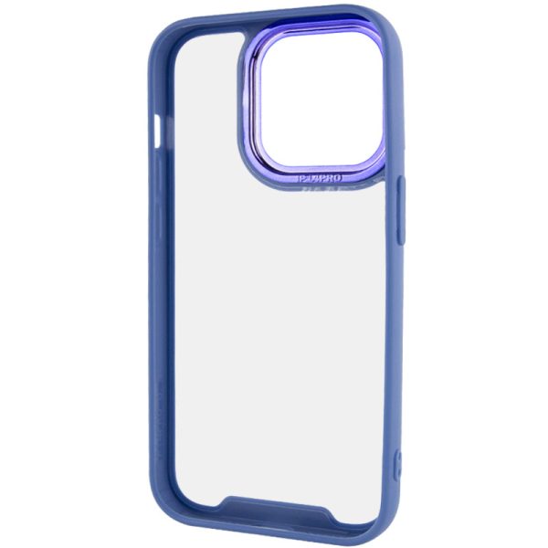 Чохол для iPhone 14 Pro Max Синій TPU+PC Lyon Case - Зображення 4