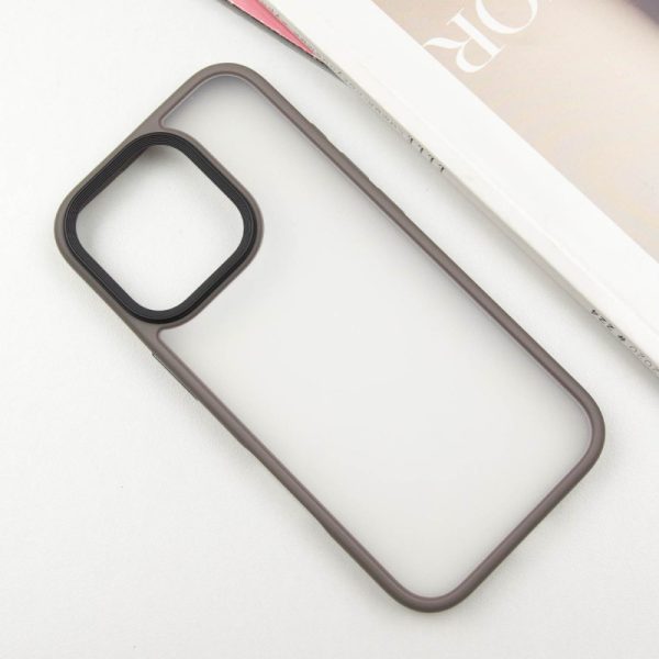 Чохол для iPhone 16 Pro Сірий Metal Buttons - Зображення 3