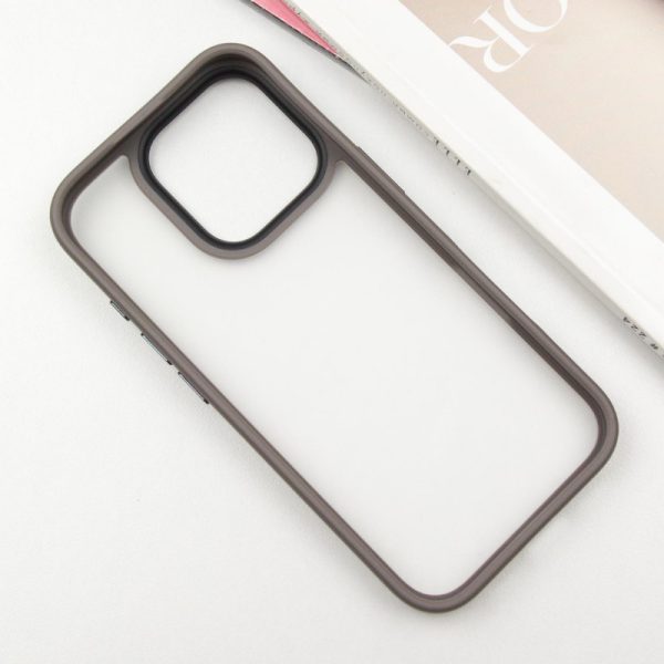 Чохол для iPhone 16 Pro Сірий Metal Buttons - Зображення 4