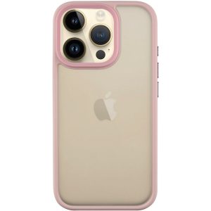 Чохол для iPhone 16 Pro Рожевий Metal Buttons