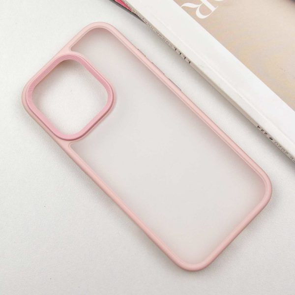 Чохол для iPhone 16 Pro Рожевий Metal Buttons - Зображення 3