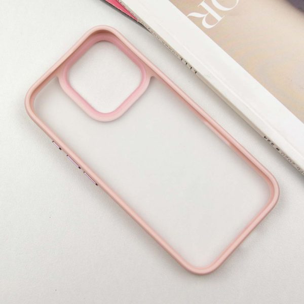 Чохол для iPhone 16 Pro Рожевий Metal Buttons - Зображення 4