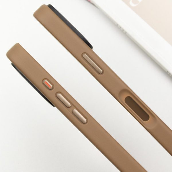 Чохол для iPhone 16 Pro Золотий Metal Buttons - Зображення 2