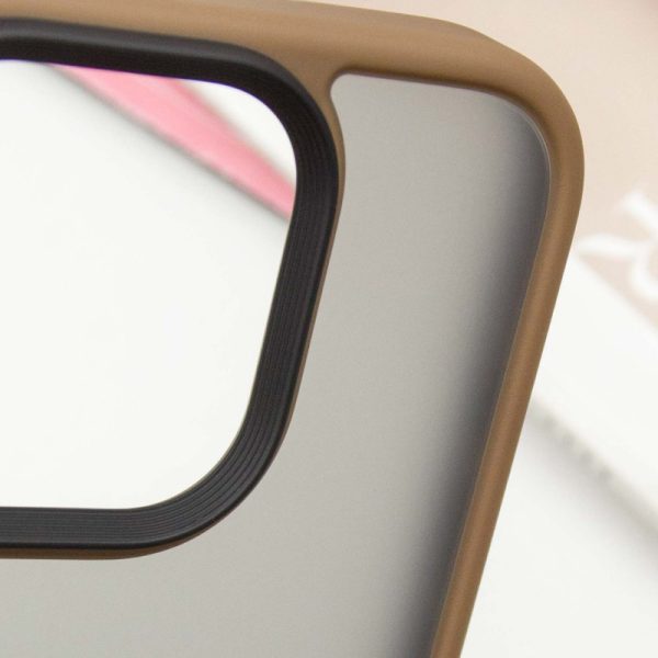 Чохол для iPhone 16 Pro Золотий Metal Buttons - Зображення 6