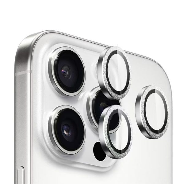 Захисне скло для iPhone 16 Pro / 16 Pro Max / 15 Pro / 15 Pro Max BlueO Metal на камеру - Зображення 3