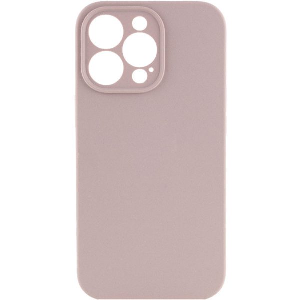 Чохол для iPhone 15 Pro Max Сірий Silicone Case Full Camera Protective NO LOGO