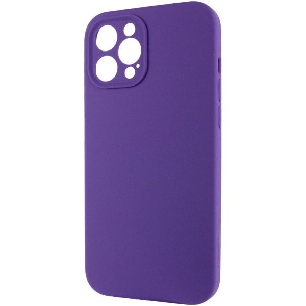 Чохол для iPhone 15 Pro Max Фіолетовий Silicone Case Full Camera Protective NO LOGO - Зображення 3