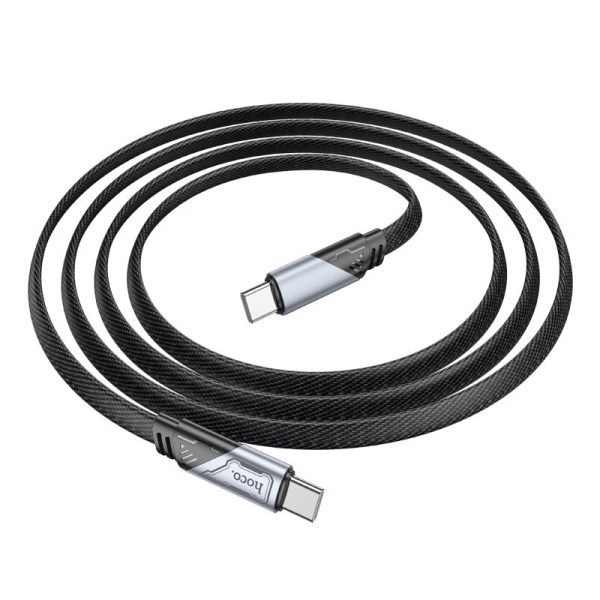 Дата кабель Hoco U119 Machine charging data Type-C to Type-C 60W (1.2m) - Зображення 3