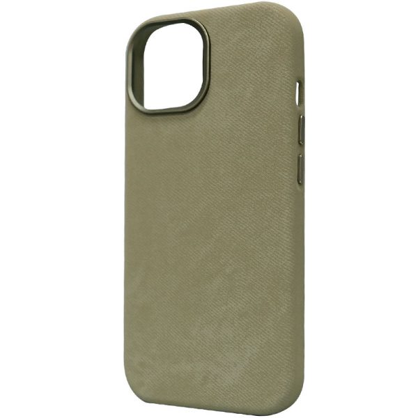 Чохол для iPhone 14 Pro Max Зелений Denim with MagSafe - Зображення 2