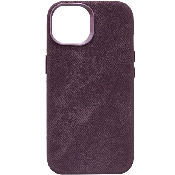 Чохол для iPhone 15 Фіолетовий Denim with MagSafe