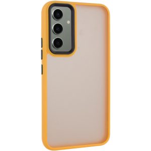 Чохол для Samsung Galaxy A15 4G/5G / M15 5G Помаранчевий TPU+PC Lyon Frosted