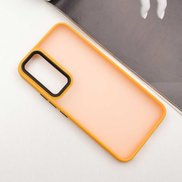 Чохол для Samsung Galaxy A15 4G/5G / M15 5G Помаранчевий TPU+PC Lyon Frosted - Зображення 2