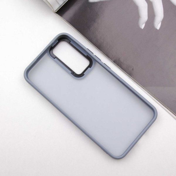 Чохол для Samsung Galaxy A15 4G/5G / M15 5G Синій TPU+PC Lyon Frosted - Зображення 3