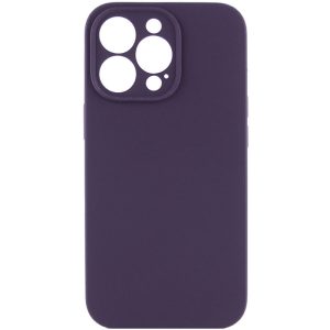 Чохол для iPhone 14 Pro Max Фіолетовий Silicone Case Full Camera Protective NO LOGO