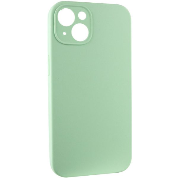 Чохол для iPhone 15 Зелений Silicone Case Full Camera Protective NO LOGO - Зображення 2
