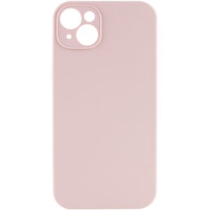Чохол для iPhone 15 Рожевий Silicone Case Full Camera Protective NO LOGO