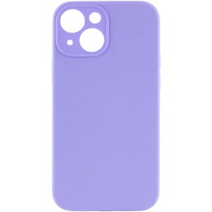 Чохол для iPhone 15 Фіолетовий Silicone Case Full Camera Protective NO LOGO