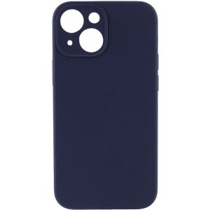 Чохол для iPhone 15 Синій Silicone Case Full Camera Protective NO LOGO