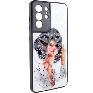 Чохол для Samsung Galaxy S22 Ultra Girl in a hat Prisma Ladies