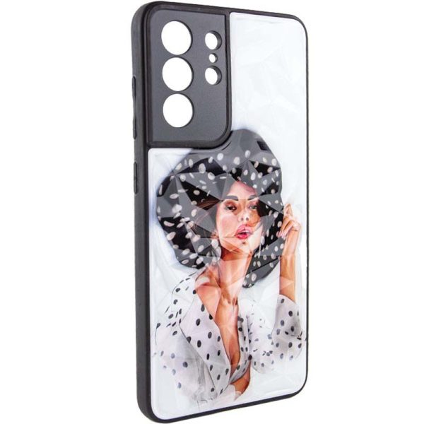 Чохол для Samsung Galaxy S22 Ultra Girl in a hat Prisma Ladies