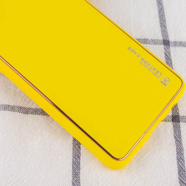 Шкіряний чохол для Samsung Galaxy A35 Жовтий Xshield - Зображення 2