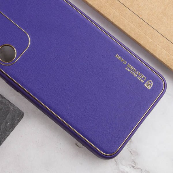 Шкіряний чохол для Samsung Galaxy A35 Фіолетовий Xshield - Зображення 3