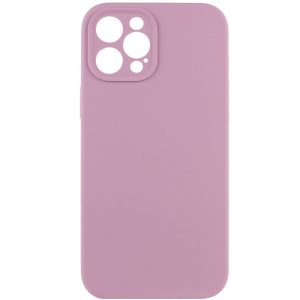 Чохол для iPhone 12 Pro Max Ліловий Silicone Case Full Camera Protective NO LOGO
