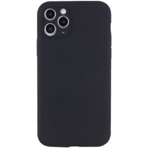 Чохол для iPhone 12 Pro Max Чорний Silicone Case Full Camera Protective NO LOGO