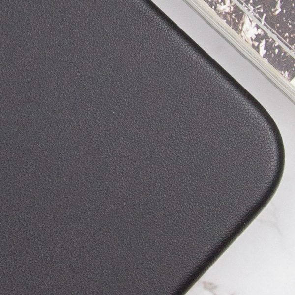 Шкіряний чохол для Apple iPhone 13 Midnight Leather Case with MagSafe and Animation - Зображення 3