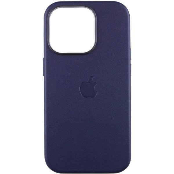 Шкіряний чохол для Apple iPhone 14 Pro Max Ink Leather Case with MagSafe and Animation