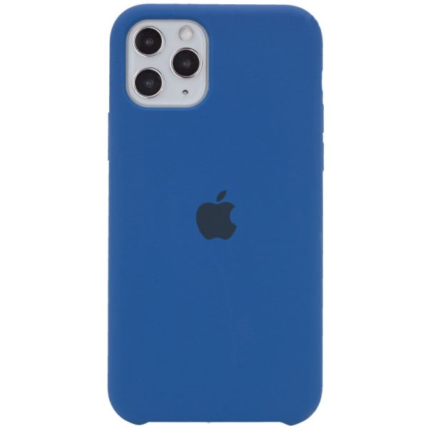 Чохол для iPhone 11 Pro Синій Silicone Case