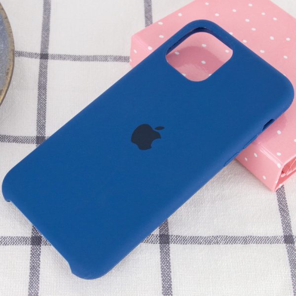Чохол для iPhone 11 Pro Синій Silicone Case - Зображення 2