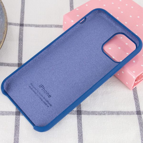 Чохол для iPhone 11 Pro Синій Silicone Case - Зображення 3