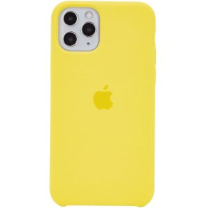 Чохол для iPhone 11 Pro Жовтий Silicone Case