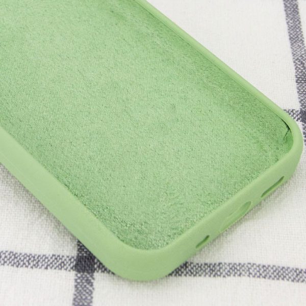 Чохол для iPhone 11 М'ятний Silicone Case Full Protective NO LOGO - Зображення 3