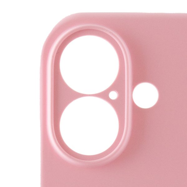Чохол для iPhone 16 Рожевий Silicone Case Full Camera Protective - Зображення 4