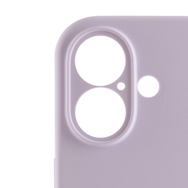 Чохол для iPhone 16 Фіолетовий Silicone Case Full Camera Protective - Зображення 4