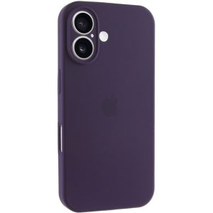 Чохол для iPhone 16 Plus Фіолетовий Silicone Case Full Camera Protective