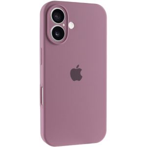 Чохол для iPhone 16 Plus Ліловий Silicone Case Full Camera Protective