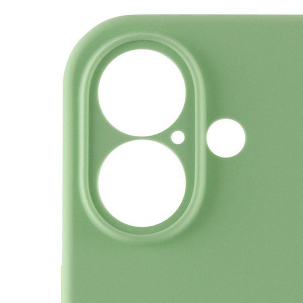 Чохол для iPhone 16 Plus М'ятний Silicone Case Full Camera Protective - Зображення 4